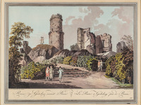 Plate 36. Ruins of Godesberg not far from Bonn thumbnail