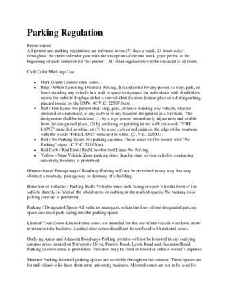 Parking Regulations (website) thumbnail
