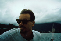 Sean driving shuttle boat thumbnail