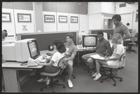 [Students in computer design lab] thumbnail