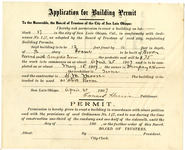 Application for Building Permit on Block 17 thumbnail