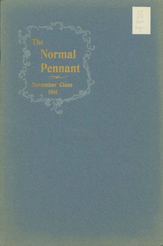 San Jose State Normal School Pennant 1901-11 (November 1901) thumbnail