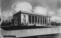 Archiectural rendering of completed West Virginia State Building thumbnail