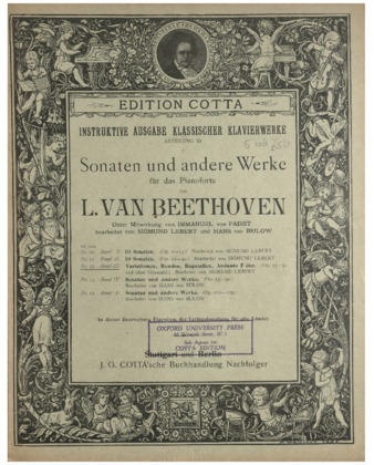 Sonatas and other piano works, ed. by Lebert, vol. 3 (1891, German/English ed.) thumbnail