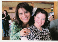 Michele Serros and a friend thumbnail