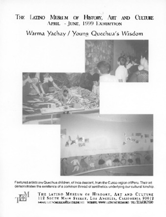 Warma Yachay and Young Quechua's Wisdom thumbnail