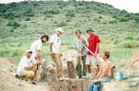 Gallegos farm, Root cellar construction 156 thumbnail
