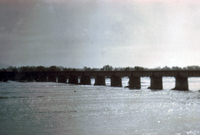 Railroad Bridge over the Santa Clara River as the Floodwater Recedes thumbnail
