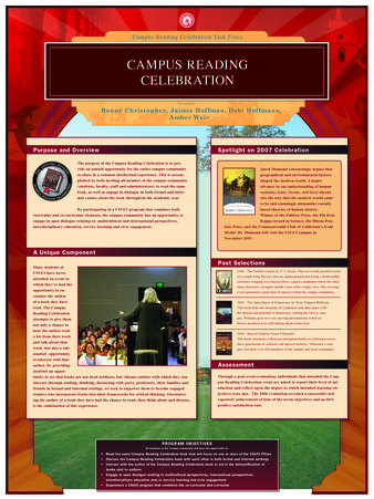 Campus Reading Celebration ACE Poster thumbnail