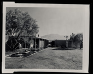 [Sloane residence, view of pond and lawn] thumbnail