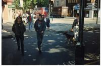 Friends walking in Amsterdam thumbnail