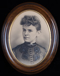 Ida Studer Pickford wedding portrait, 1886 thumbnail