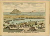 Greening, John, Ranch, Residence and Carp Lake, near Morro [Bay] thumbnail