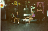 Waiting at the airport in Rome, Italy thumbnail