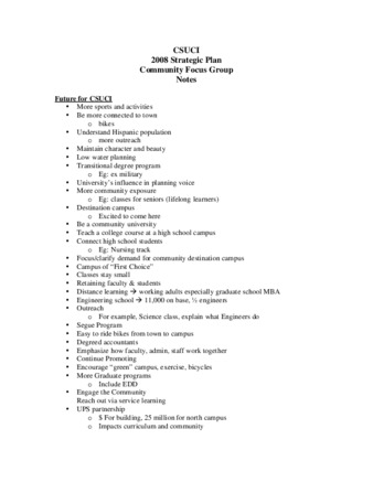 2008 Strategic Plan Community Focus Group Notes thumbnail