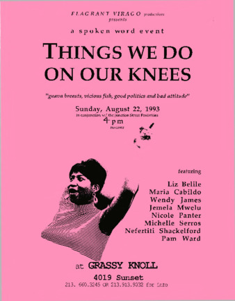 Flagrant Virago Productions Presents Things We do on Our Knees thumbnail