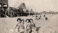 Four girls on Santa Cruz Beach thumbnail
