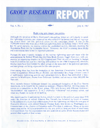 Group Research Report Vol. 4 No. 1 thumbnail
