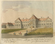 View of the palace of Prince Auersperg on the Glacis in Vienna thumbnail
