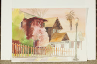 Old Downtown Fresno And Street Lamp thumbnail