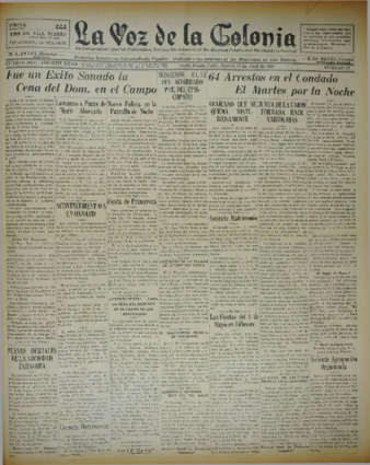 La Voz de la Colonia 26 de Abril 1928 thumbnail