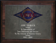 Ventura County Transportation Commission (VCTC) Appreciation to Jane Tolmach thumbnail