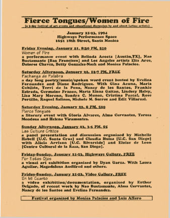 Fierce Tongues/Women of Fire thumbnail