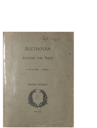 Piano Sonatas. Cincinnati: John Church [N72] thumbnail