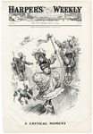 A Critical Moment,' Harper's Weekly caricature, 1904 thumbnail