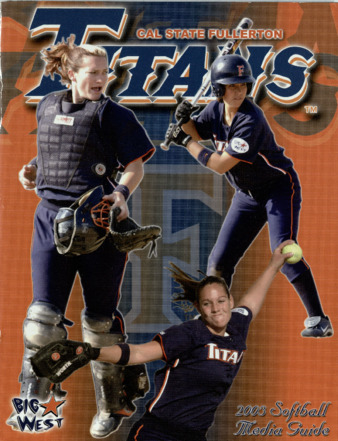 2003 Softball Media Guide thumbnail