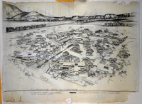 Clubhouse and entrance, a Tropicana Gardens development [perspective drawing] thumbnail