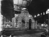 W.P Fuller & Co. exhibit under construction thumbnail