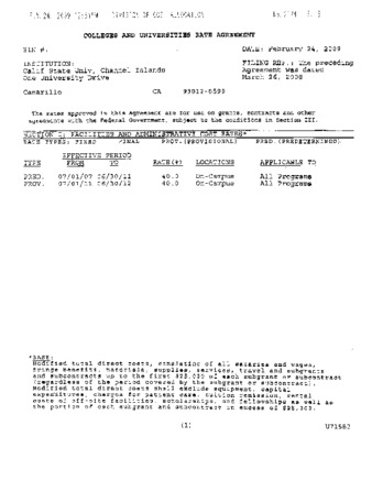 Division of Cost Allocation- Colleges and Universities Rate Agreement thumbnail