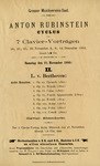 Anton Rubinstein, cycle of seven piano works, November 21, 1885, Vienna thumbnail