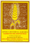 Apoio a reforma agrária - revogação da lei Barreto. thumbnail
