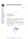Letter from Lloyd Bentsen, Democratic Senatorial Campaign Committee, June 4, 1984 thumbnail