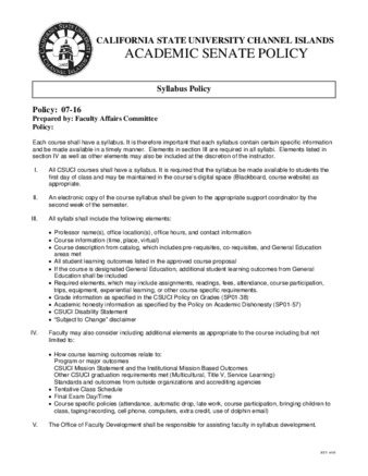 SP 07-16 Syllabus Policy thumbnail