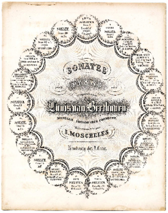 Sonates pour le piano seul composées par Louis van Beethoven ; nouvelle édition très correcte, métronomisée par I. Moscheles ... op. 49, no. 2. thumbnail