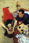 C.Z. and Max On The Beach, Truro, MA thumbnail