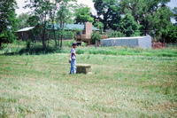 Montoya farm, Hay baling 008 thumbnail