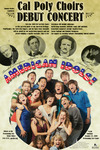 Cal Poly Choirs Debut Concert: "American Idols" flyer thumbnail