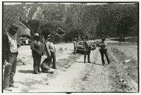 Protesters with law enforcement thumbnail