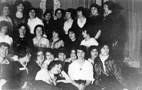 Group photograph of female students. thumbnail