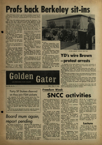 Golden Gater 7 December 1964 thumbnail