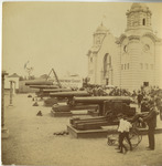 Cannons, War Department Exhibit, in front of Government Building thumbnail