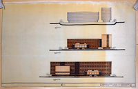 [McCulloch Plaza, Los Angeles International Airport], section and elevations thumbnail