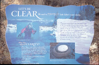 Keep Lake Tahoe Clean sign: Taylor Meadow thumbnail