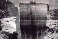 The Remains of the St. Francis Dam after the Disaster thumbnail