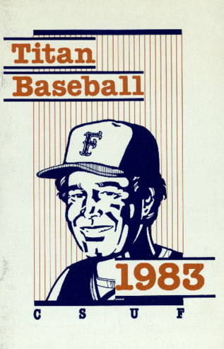 1983 Baseball Program thumbnail