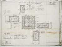 Upper roof framing plan for James and Madge Abernathy residence thumbnail